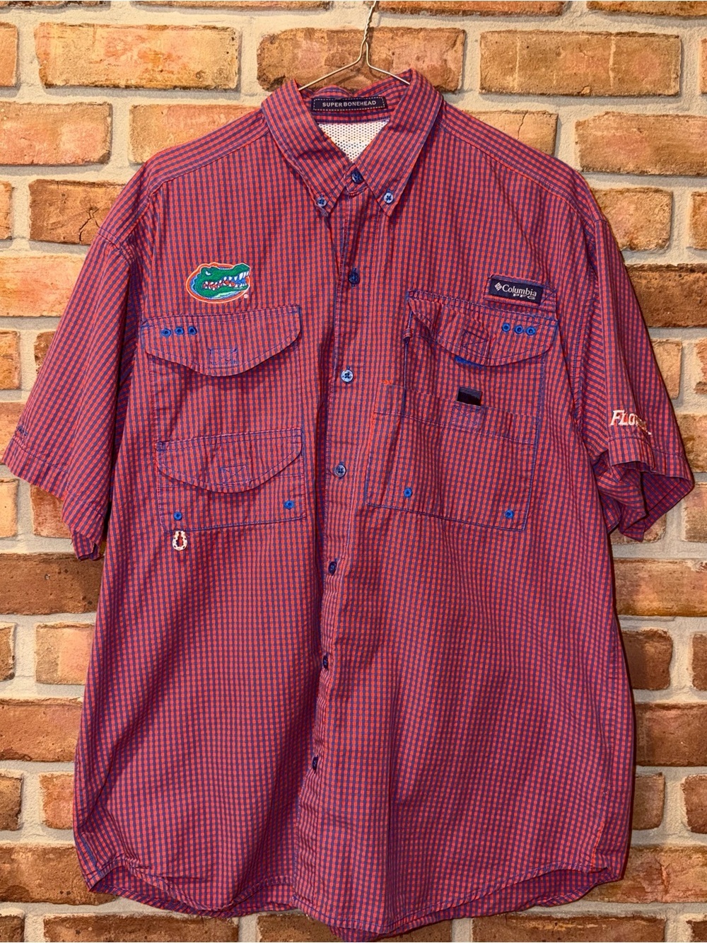 Columbia PFG Florida Gators Short Sleeve Shirt